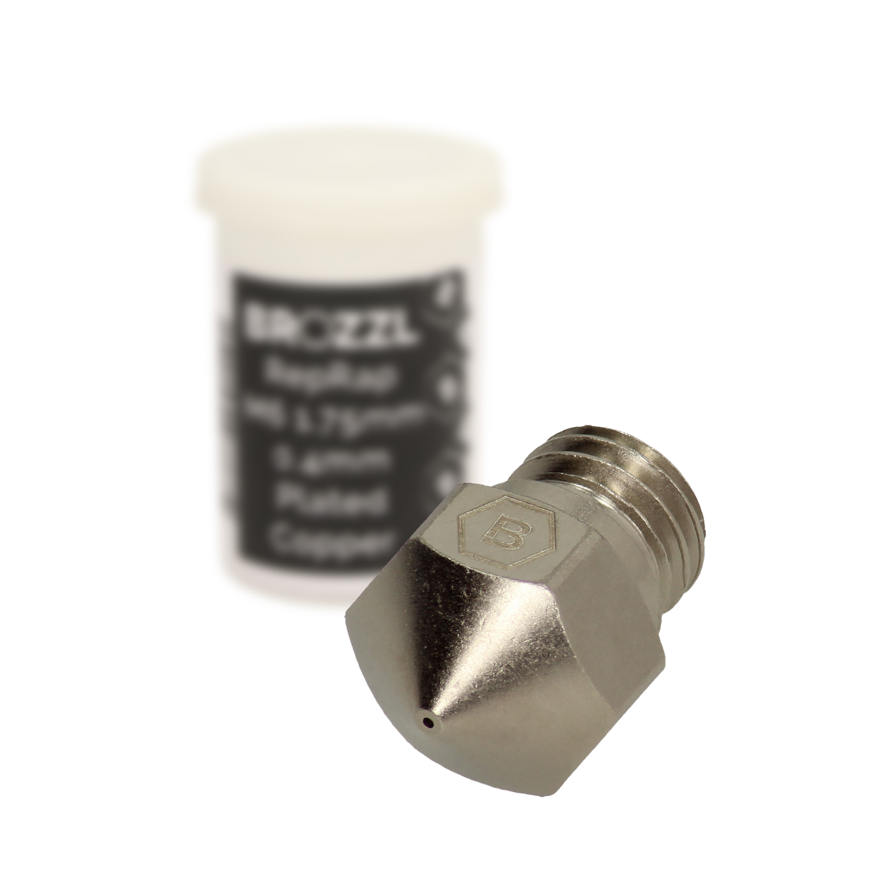 10202060 BROZZL MK10 plattiertes Kupfer Nozzle 0,6mm 3