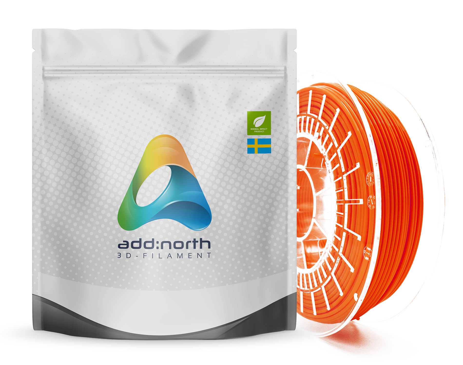 ANEF15ORA AddNorth EasyFlex - 1.75mm - 500g - Orange 2