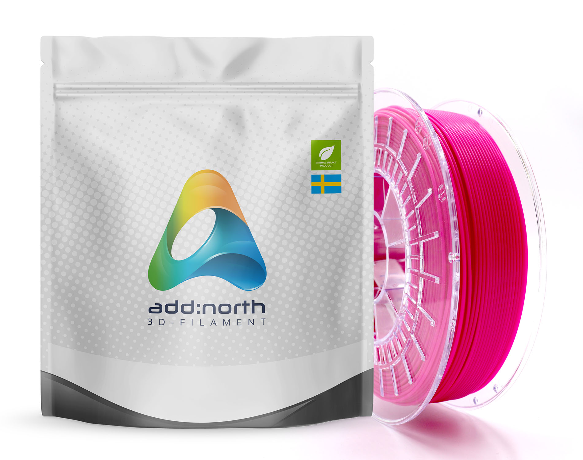 ANEP17PNK AddNorth E-PLA - 1.75mm - 750g - Lucent Pink 2